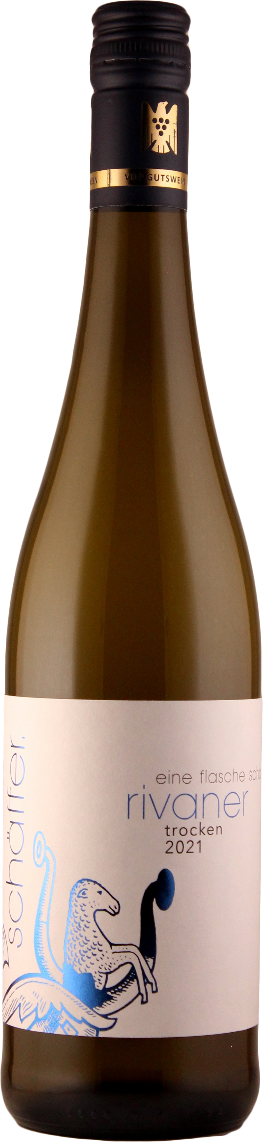 2021-Rivaner-VDP-Gutswein-trocken-22eine-Flasche-Schaffer-22 2021 eine flasche schäffer Rivaner VDP.GUTSWEIN trocken