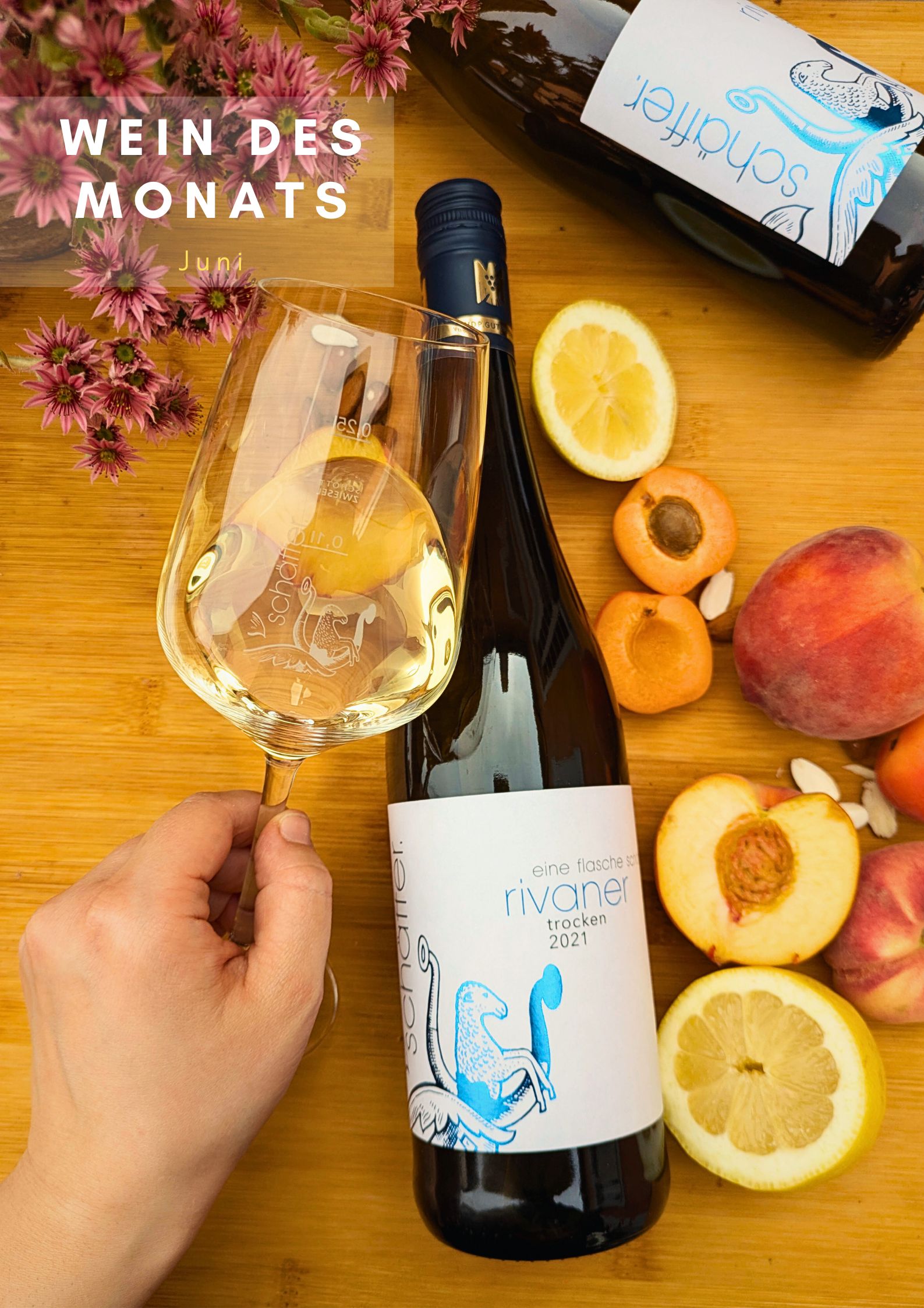 Wein des Monats | 2021 eine flasche schäffer Rivaner VDP.GUTSWEIN trocken